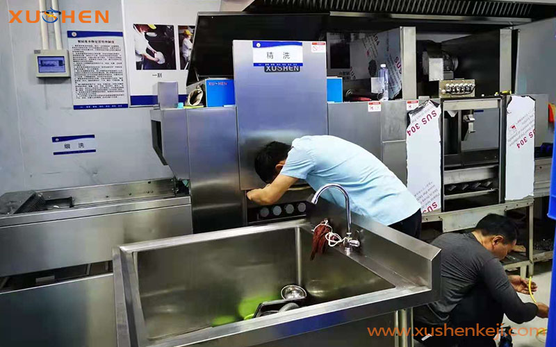 学校洗碗机，长龙式洗碗机，洗碗机厂家