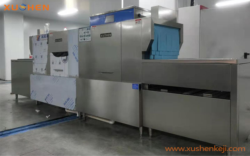 商用洗碗机，洗碗机清洁餐具，旭申洗碗机厂家